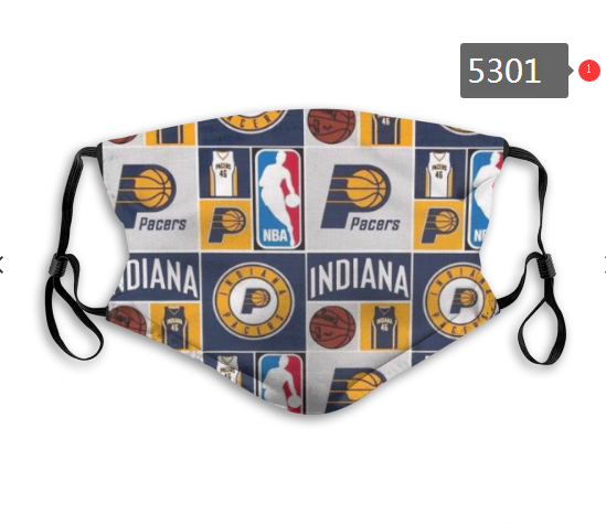 2020 NBA Indiana Pacers #1 Dust mask with filter